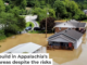 Parts of the North Fork of the Kentucky River flooded in July 2022, and again in February 2025. Arden S. Barnes/For The Washington Post via Getty Images